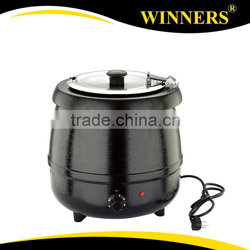 Wholesale Black Cast Iron 10L Stainless Steel Electric Soup Warmer