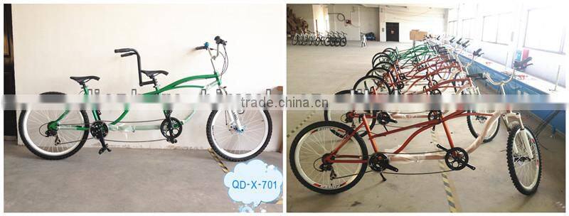 26"two seat bicycle & two seat bike
