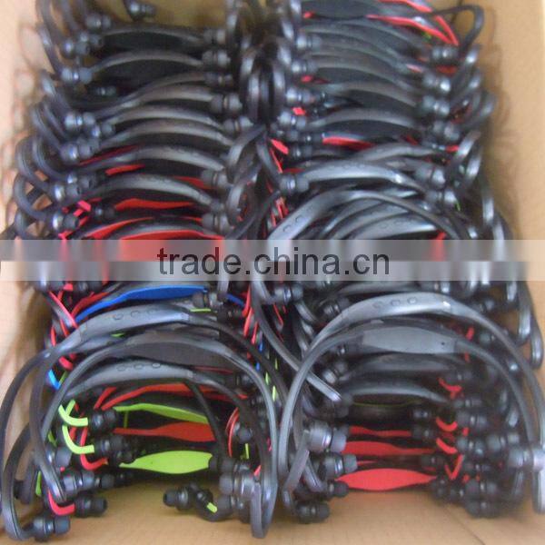 Headphone sport mp3 player with FM 8GB made in China factory