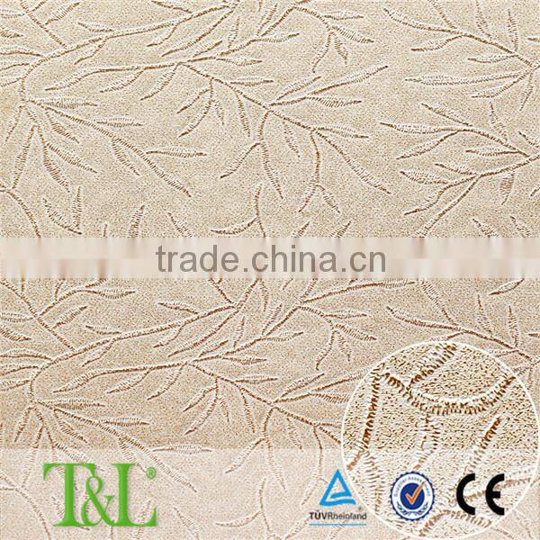 2015 New design vinyl wall covering /wall paper for project