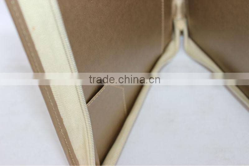 leather office file bag