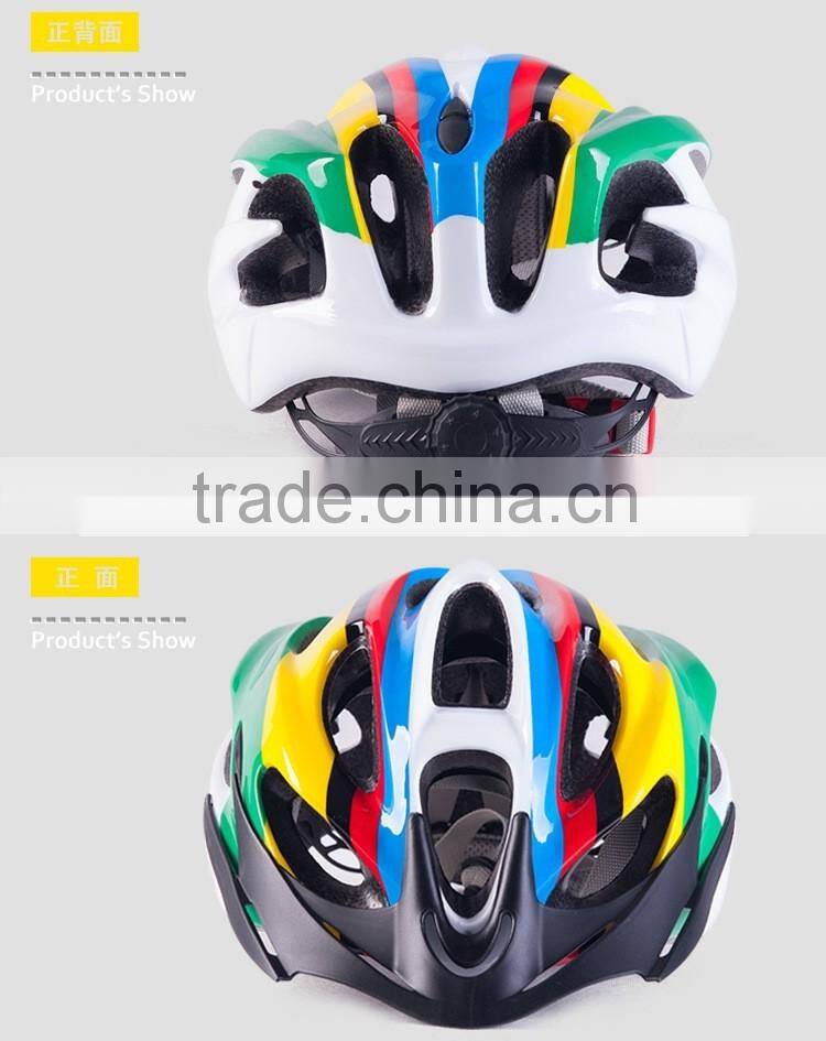 2016 Trade Assurance Custom Logo Integrated Helmet For Bicycle