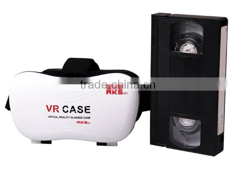 VR Case 3d Virtual Reality Helmet Video Glasses 3d glasses for blue film video open sex video