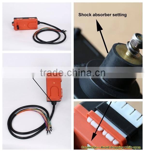 Industrial hoist crane radio remote control rc transmitter receiver