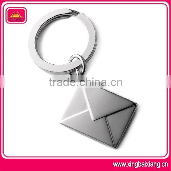 Fashion custom metal letter keychain