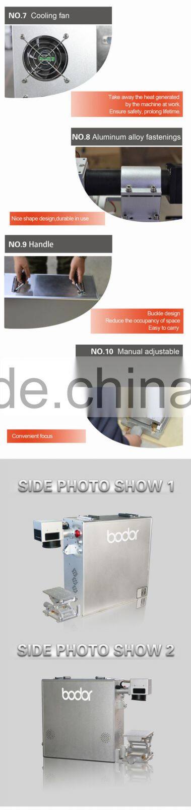popular china potable fiber laser marking cutting emgraving machine price