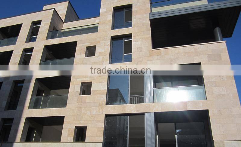 Yellow limestone for outdoor decoration, limestones tiles.