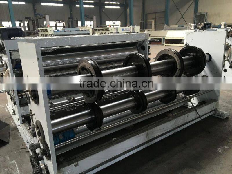 Flexo Printer Slotter Die Cutting Machine For Carton Box