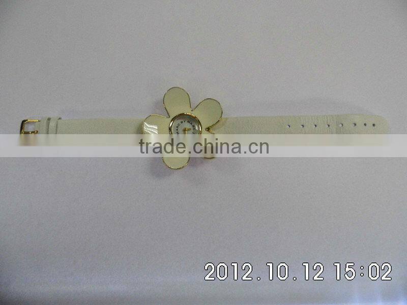 fashion wrist kids girls flower watches for gift eco-friend material