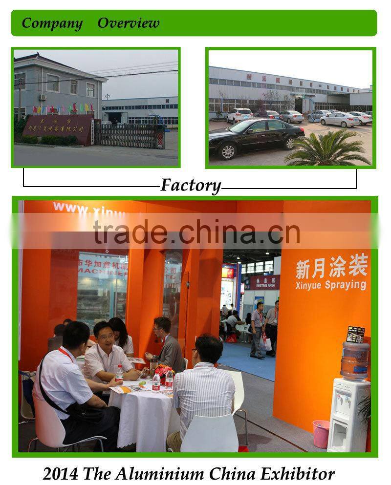 Aluminum extrusion powder coating line