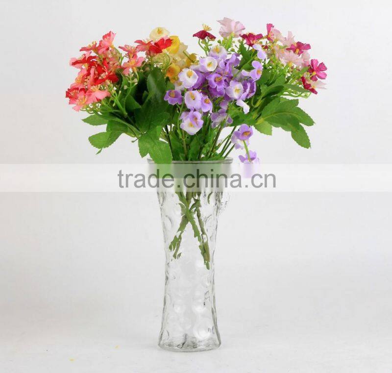 Unique Clear Glass Vase For Centerpiece