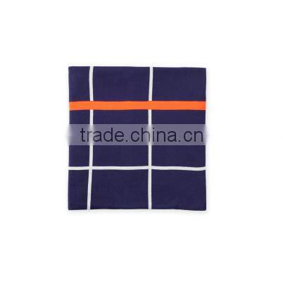 Knit Single Blanket-Pale grey marle