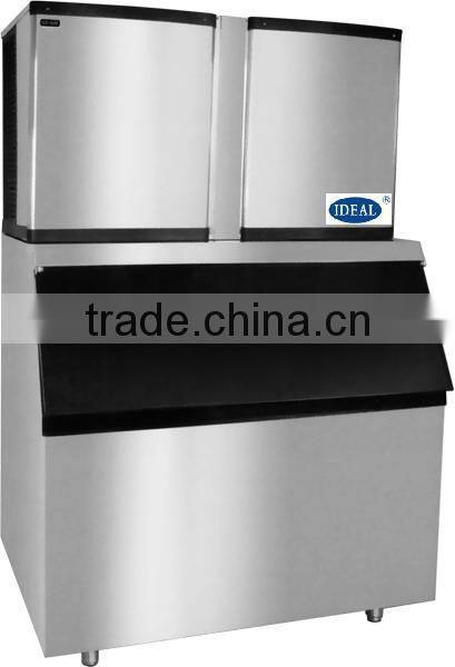 restaurant hotel caffe milk-tea house use and space saving cube ice machine