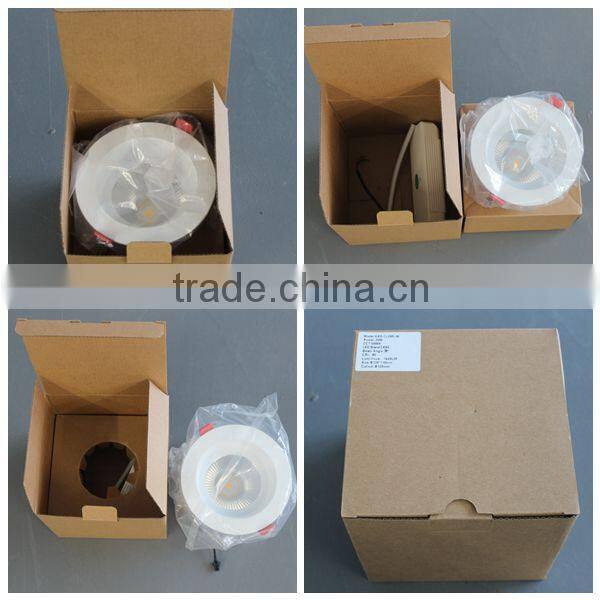 Led downlights dimmable COB LED down light 5w 8w 10w for indoor use