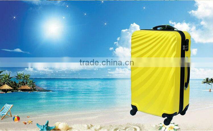 2016 Cabin Colorful ABS trolley bag, Hardshell luggage cases ,Fashion Girl travel luggage