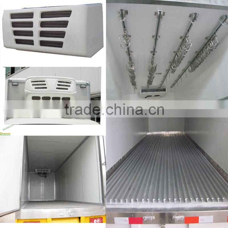 fruits and vegetables transport refrigerated truck