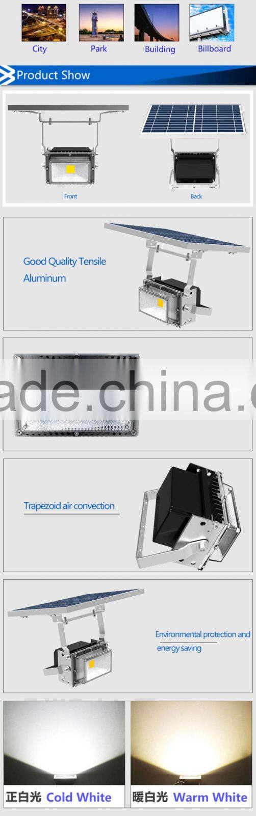 Smart Time Microwave Control 12V 10W 15W Outdoor IP65 Waterproof Sensor Solar LED Flood Light