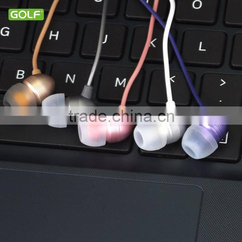 2016 High quality metal earphone,mobile phone earphone, earphone wholesale