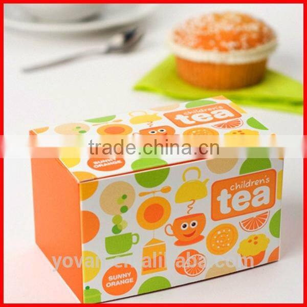 Custom Eco-friendly Children's Tea Paper Box Packing Wholesale