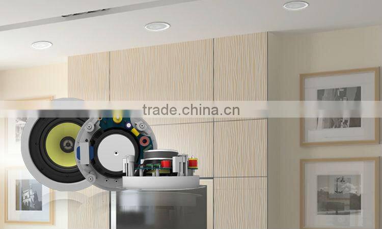 6.5 inch public address comercial 70/100V indoor in ceiling speakers