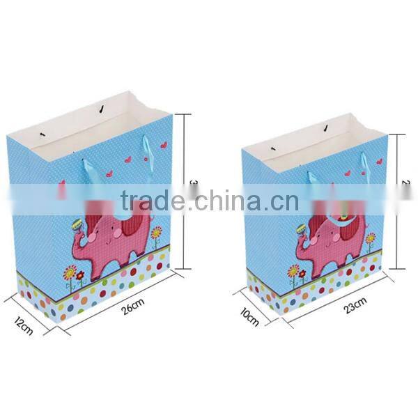 Trendy Lovely Cartoon Animals Paper Shopping Bag