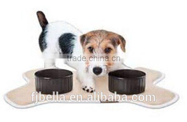 Multi-Use Comfortable Bone Shape Pressure Free Cushion Pet Bed