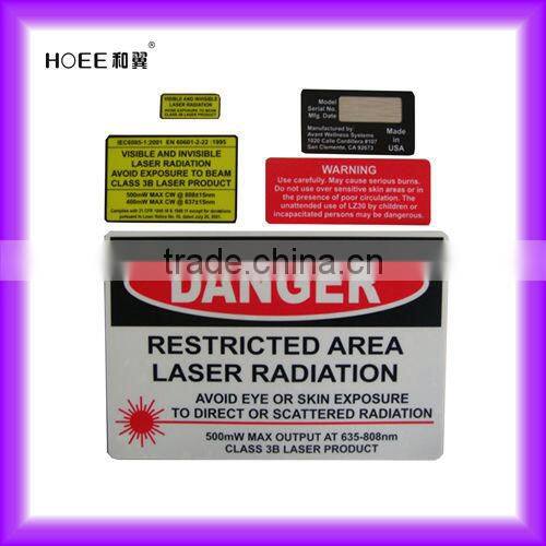 high quality custom metal nameplate for handbag