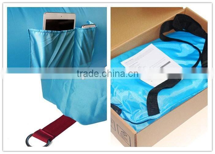 Light Weight Inflatable Sleeping Bag Large Bean Bag Inflatable Lounge Chair with Pocket