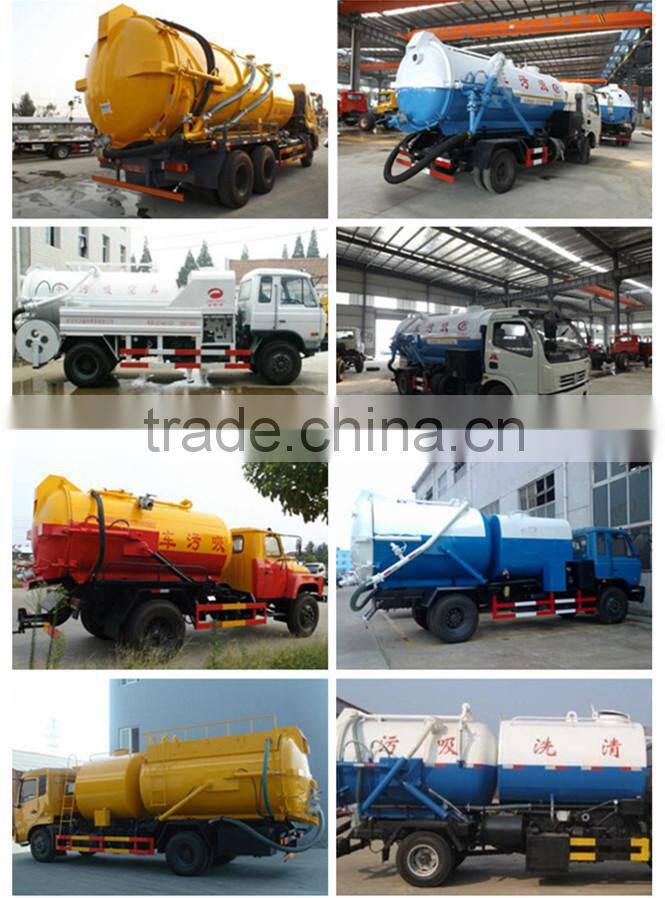 4*2 4000 litres 4CBM 4000m3 waste disposal truck sweage suction tanker truck, vacuum sewage suction truck