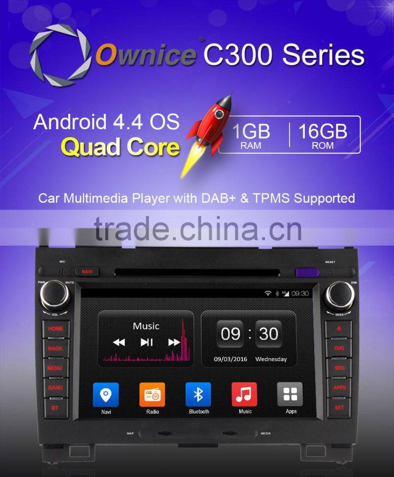 Newest Ownice quad core android 4.4 car Radio for Great Wall Haval H3 H5 2010-2013 with usb sd slot