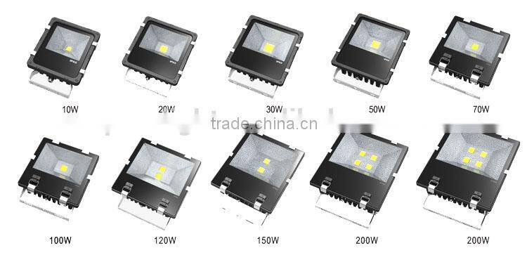 High quality 50w outdoor led tennis court flood lightswith bridgelux led chip