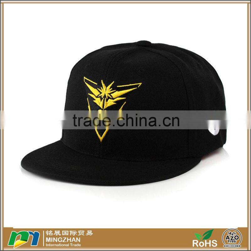 Unisex Snapback Adjustable Baseball Cap Fashion Embroidery Pokemon Hat