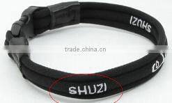 Factory custom size and ODM designed sport rope bracelet