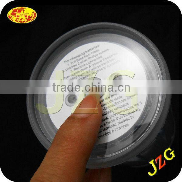 China factory 300ml Glow LED wine bar cocktail shakers