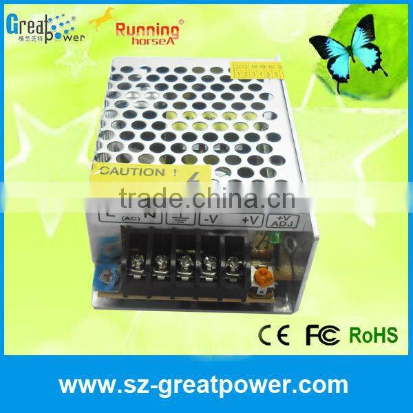 1 year warranty regulated 220v to 12v 2A power supply switching power