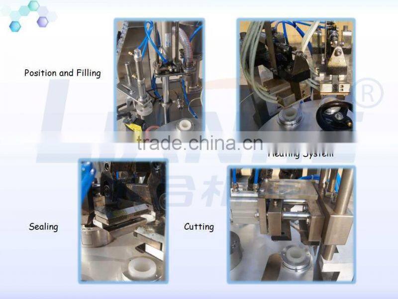 10ml Cream Paste Paint Filling Machine Aluminum Tube Sealing Machine