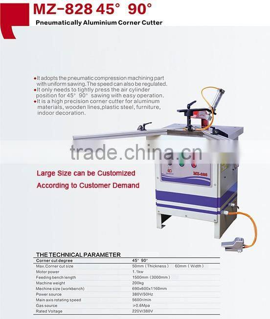 MZ-828 Wood Working Iron Cutting Machine