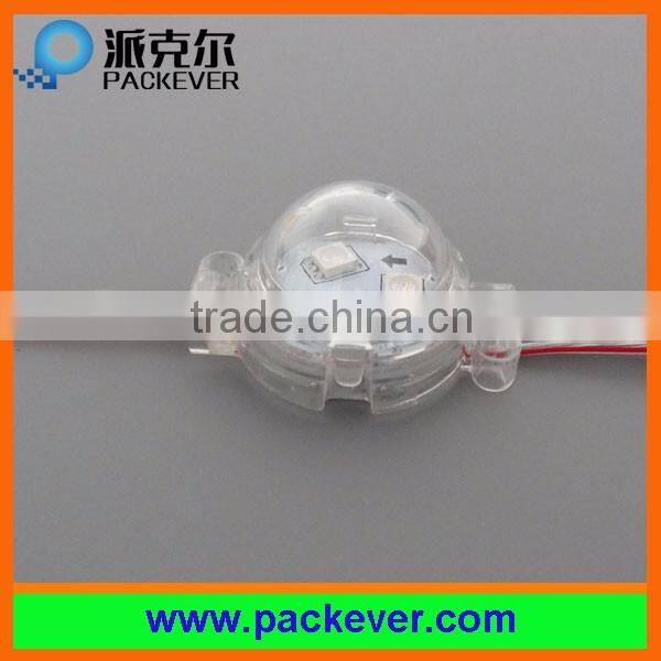 Milk and clear cover, 30mm LED pixel module, 12V 0.72W IP68 ws2811 LED point light