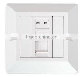 cat5 Network face plate RJ45 wall outlet