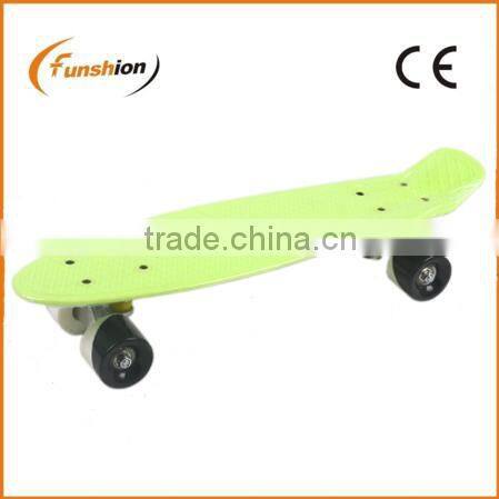 Stylish 22 inch fish skateboard with ABEC-9 bearing