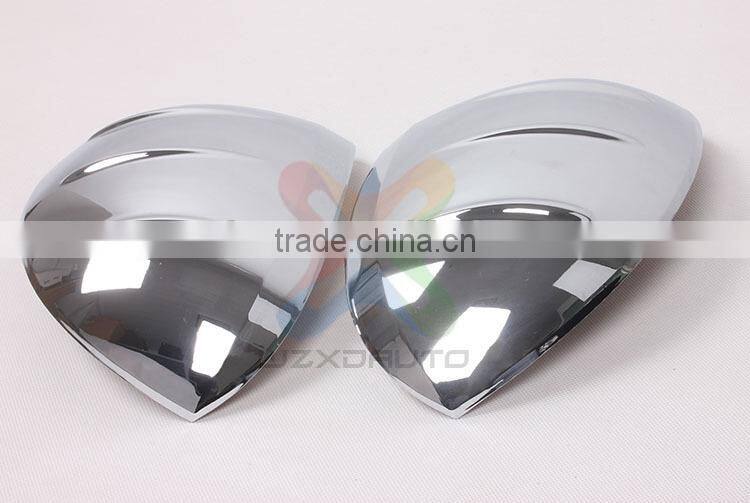 CHROME DOOR WING MIRROR TRIM COVERS MIRROR COVER FOR JEEP COMPASS 2014