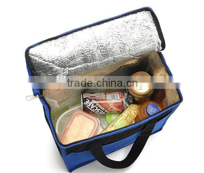OEM produce perfect insulating silver effect cooler bag