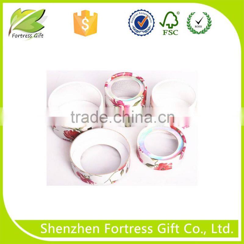 Shenzhen custom luxury jewelry paper tube