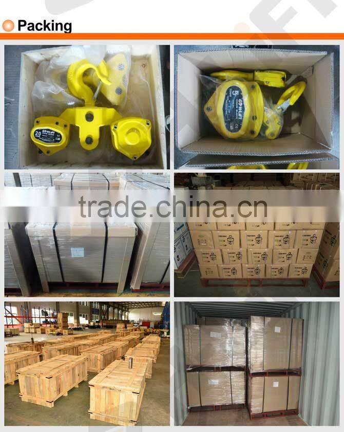 orange colour ball bearing chain block 3m chain block 6ton chain block