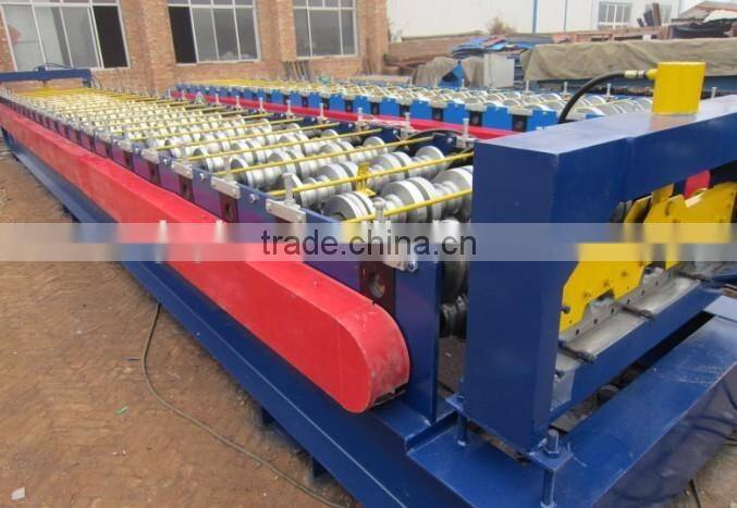 Colored Glaze Steel Roof Tile Forming Machine