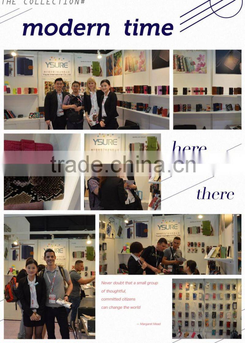 2016 Colorful New Product Hot Sales Anti-radiation PU Leather Case for iphone6 with card slot and thin