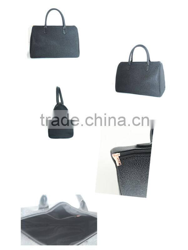 Black fashion handbag