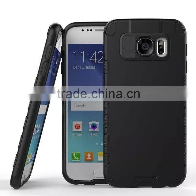 For Samsung Galaxy S6 Hybrid TPU Case, Shockproof Hard Case for Samsung S6 Protective PC Slim Cover