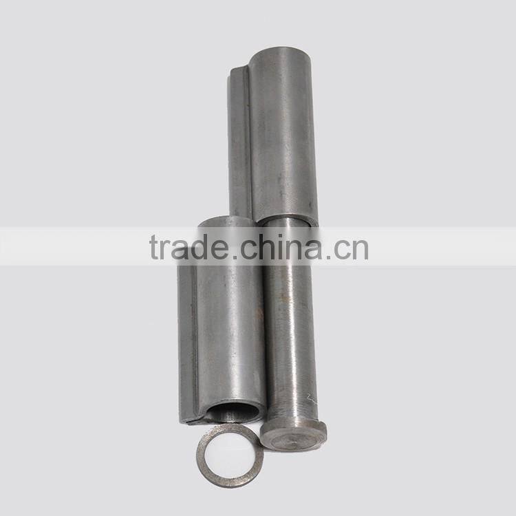 Factory Office Door and Window Round Welding Hinge with Brass Gasket