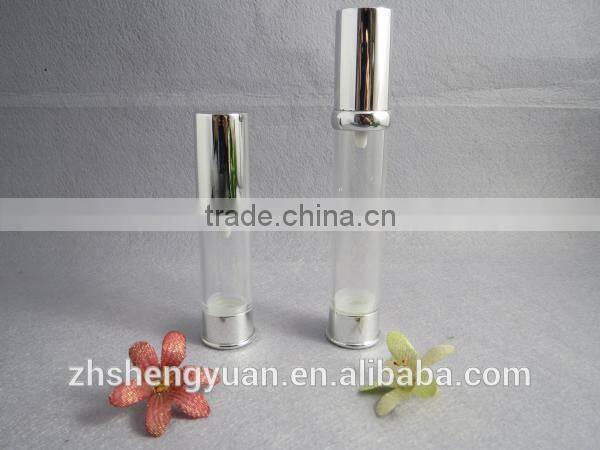empty pp round airless pump bottle 30ml